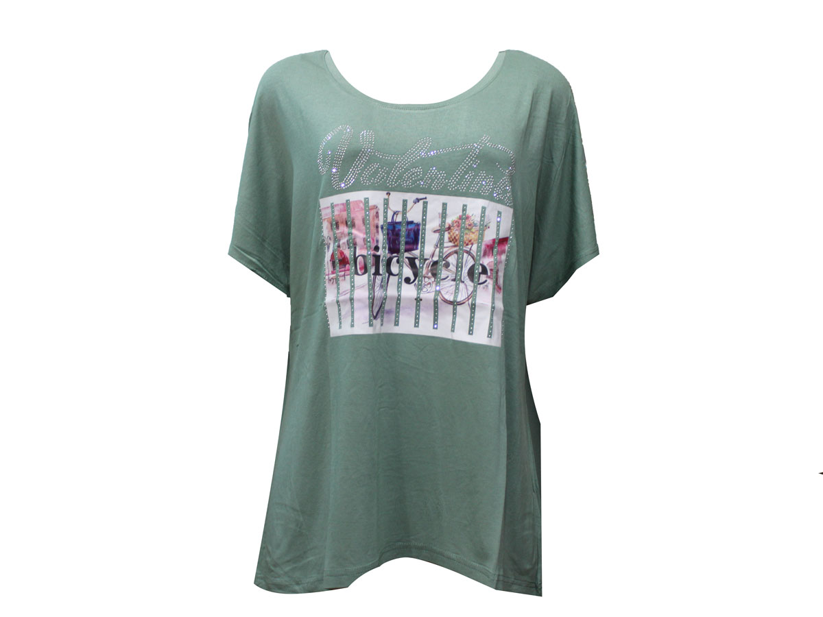 Blusa T-Shirt City Lady Plus Size