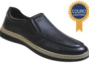 Mocassim Leave Democrata - Preto Atacado