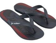 Chinelo Rider Urban - Cinza/Vermelho Atacado