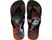 Chinelo Havaianas Top Athletic - Preto/Laranja Atacado