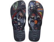 Chinelo Havaianas Top Naruto - Nova Grafite/Cinza Escuro Atacado