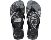 Chinelo Havaianas Star Wars - Preto/Preto/Branco Atacado