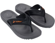Chinelo Rider Trace - Cinza/Preto Atacado