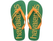 Chinelo Havaianas Top Logomania II - Verde Pátria Atacado