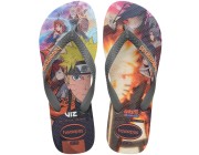 Chinelo Havaianas Top Naruto - Cinza Aço Atacado