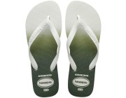 Chinelo Havaianas Top Basic - Branco/Verde Atacado