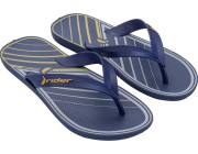 Chinelo Rider Feel - Azul/Amarelo/Cinza Atacado