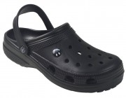 Clog Fusta - Preto/Preto Atacado