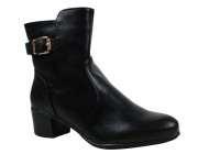 Bota Cano Baixo Mooncity - Preto Atacado