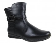 Bota Cano Baixo Mooncity - Preto Atacado