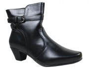 Bota Cano Baixo Mooncity - Preto Atacado