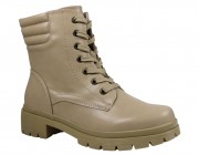 Bota Coturno Mooncity - Bege Atacado