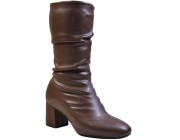 Bota Cano Médio Beira Rio - Napa Chocolate Atacado