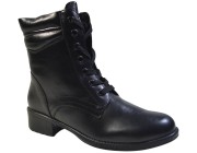 Bota Coturno Cano Médio Mooncity - Preto Atacado