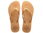 Chinelo Havaianas Fantasia Gloss - Dourado Atacado