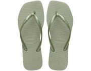 Chinelo Havaianas Slim Square - Smoke Green Atacado