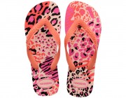 Chinelo Havaianas Top Animals - Rosa Ballet/Rosa Atacado