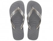 Chinelo Havaianas Top - Cinza Atacado