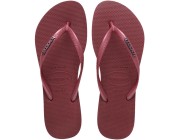 Chinelo Havaianas Slim Logo Metallic - Amaranto Atacado