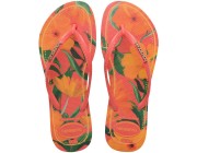 Chinelo Havaianas Slim Tropical - Coral Tropical Atacado
