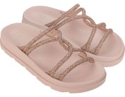 Chinelo Zaxy Bright - Nude Claro Atacado