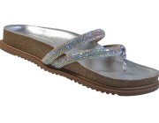 Chinelo Birken Beira Rio - Aurora Boreal/Prata Atacado