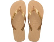 Chinelo Havaianas Logo Metalic - Dourado Atacado