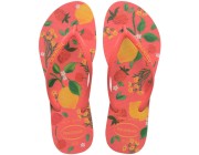 Chinelo Havaianas Slim Summer Bliss - Coral Tropical Atacado