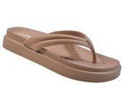 Chinelo Beira Rio Moleca - Nude Atacado