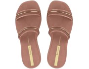 Chinelo Ipanema Glow Slide - Rosa/Dourado Atacado