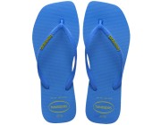 Chinelo Havaianas Square Logo Pop Up - Azul Brilhante Atacado