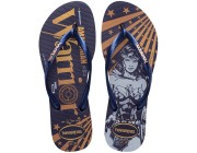 Chinelo havaianas Slim Warner Classic - Marinho Atacado
