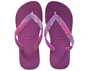 Chinelo Havaianas Top Glitter - Rosa Gum Atacado
