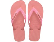 Chinelo Havaianas Top Glitter 2026 - Manga Rosa Atacado