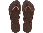 Chinelo Havaianas Slim Café Acobreado - Café Acobreado Atacado