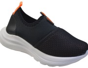 Tênis Infantil Pingo Doce NY - Preto/Camaleoa/Preto/Laranja Atacado