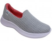 Tênis Rainha Dream - Cinza/Coral Atacado