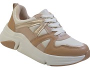 Tênis Beira Rio Modare - Bege Atacado