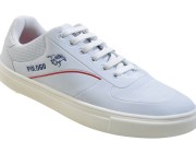 Tênis Polo Go - Branco/Azul/Vermelho Atacado