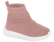 Tênis Infantil Knit Beira Rio Molekinha - Rosa Atacado