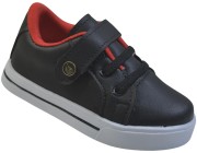 Tênis Infantil Pingo Doce AB - Preto/Vermelho Atacado