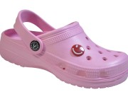 Clog Infantil Tic Tac FU - Rosa Atacado