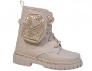 Bota Infantil Nilqi - Rose Glitter Atacado