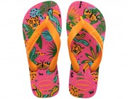 Chinelo Infantil Havaianas Kids Top Fashion - Rosa Flux Atacado