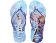 Chinelo Havaianas Juvenil Slim Princesas - Roxo Fantasy Atacado
