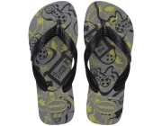 Chinelo Infantil Havaianas Kids Athletic - Cinza Aço Atacado
