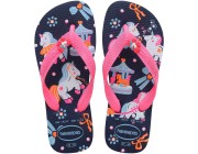Chinelo Infantil Havaianas Kids Fantasy - Marinho/Rosa Atacado