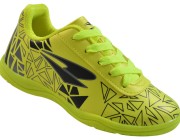 Chuteira Infantil Futsal Dray - Limão/Preto Atacado