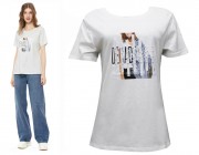 Blusa T-Shirt Facinelli - Branco Atacado