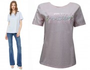 Blusa T-Shirt Facinelli - Rosa Claro Atacado